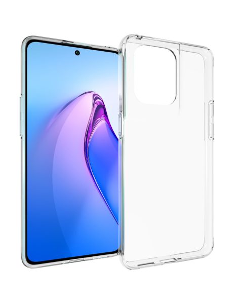 Accezz Clear Backcover Oppo Reno 8 Pro 5G - Transparent