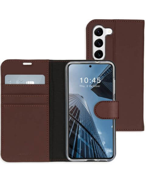 Accezz Wallet Softcase Bookcase Samsung Galaxy S23 Plus - Bruin / Braun  / Brown
