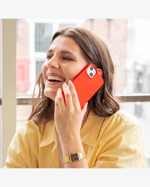 Accezz Liquid Silicone Backcover Google Pixel 7 Pro - Rood / Rot / Red