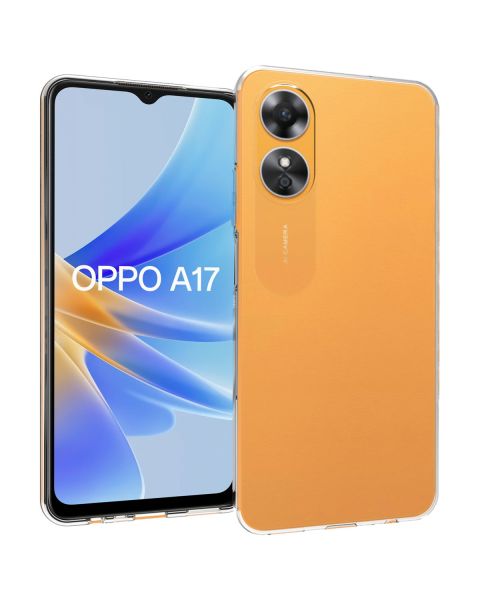 Accezz Clear Backcover Oppo A17 - Transparant / Transparent