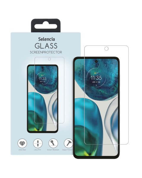 Selencia Gehard Glas Screenprotector Motorola Moto G72
