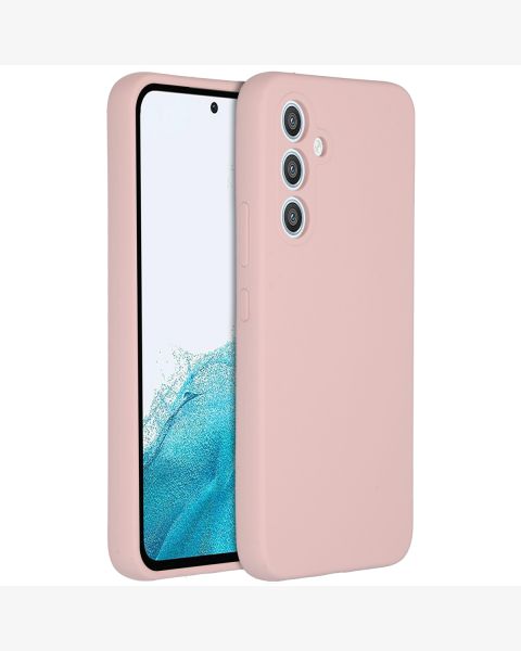 Accezz Liquid Silicone Backcover Samsung Galaxy A54 (5G) - Roze / Rosa / Pink
