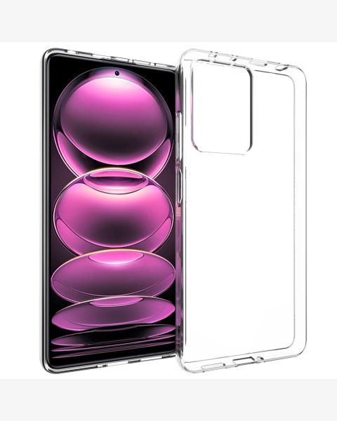 Accezz Clear Backcover Xiaomi Redmi Note 12 Pro - Transparant / Transparent