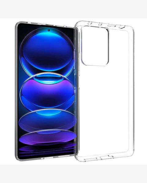 Accezz Clear Backcover Xiaomi Redmi Note 12 Pro Plus - Transparant / Transparent