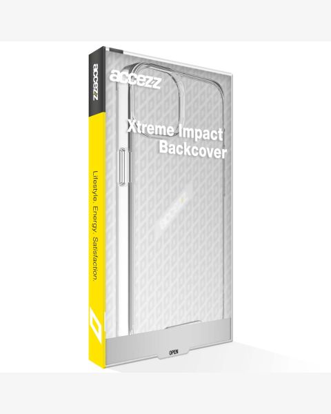 Accezz Xtreme Impact Backcover iPhone 15 Pro - Transparant / Transparent