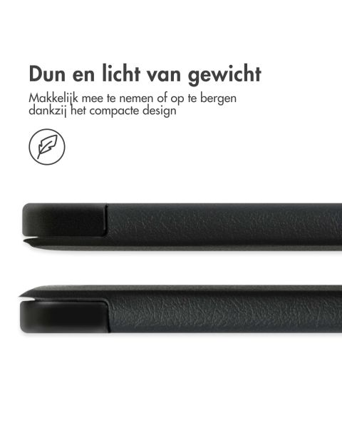 Accezz Trifold Bookcase Samsung Galaxy Tab A9 Plus - Zwart / Schwarz / Black