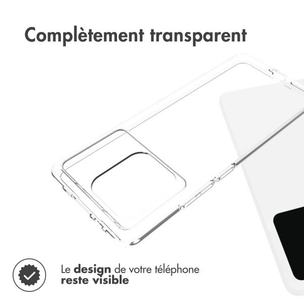 Accezz Clear Backcover Xiaomi Poco X6 Pro - Transparant / Transparent