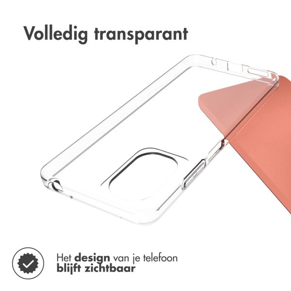 Accezz Clear Backcover Motorola Moto G24 / G04 - Transparant / Transparent