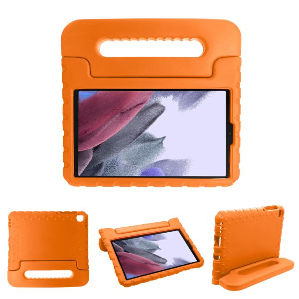 Kidsproof Backcover met handvat Galaxy Tab A7 Lite - Oranje - Oranje / Orange