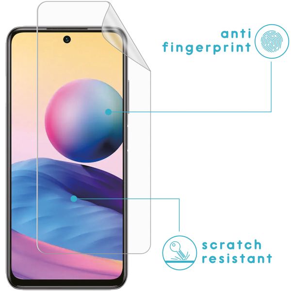 iMoshion Screenprotector Folie 3 pack Xiaomi Redmi Note 10 (5G) / Redmi 10