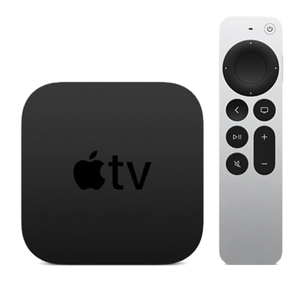 Apple TV | 4K HDR | 64GB Flash Storage | Black | 2021
