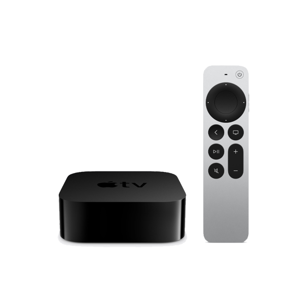 Apple TV | 4K HDR | 64GB Flash Storage | Black | 2021