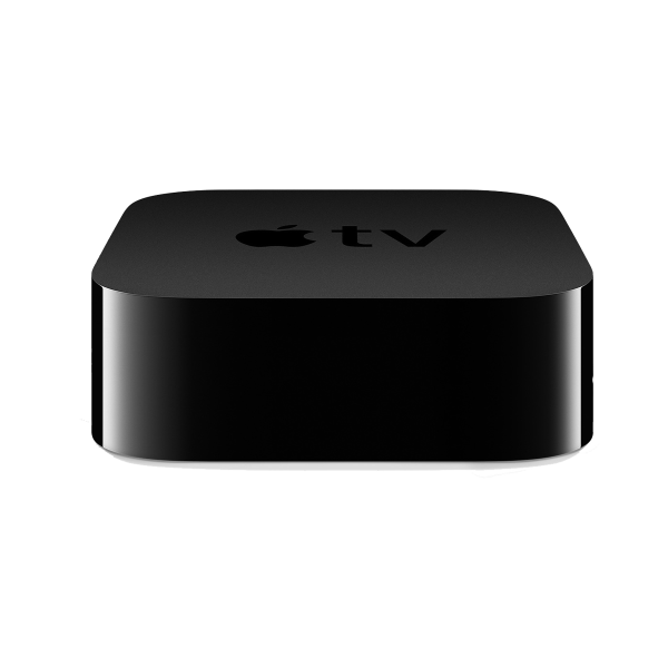 Apple TV | 4K HDR | 64GB Flash Storage | Media Streamer | Black