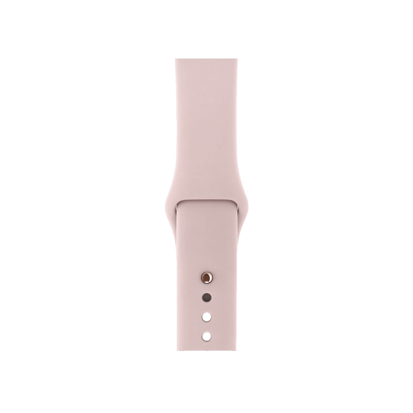 Refurbished Apple Watch Series 3 | 42mm | Aluminium Case Gold | Pink Sport Band | GPS | WiFi