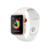 Apple Watch Series 3 | 38mm | Aluminium Case Goud | Wit sportbandje | GPS | WiFi + 4G
