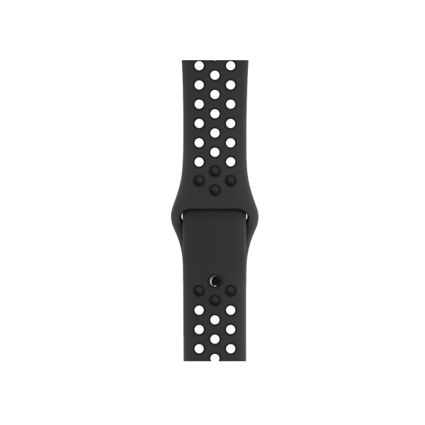 Refurbished Apple Watch Series 3 | 38mm | Aluminum Case Silver | Black Sport Band | Nike+ | GPS | WiFi