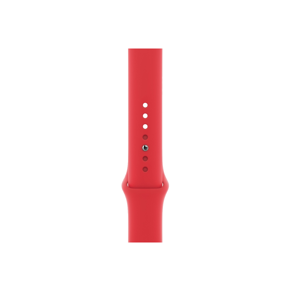 Refurbished Apple Watch Series 6 | 40mm | Aluminum Case Red | Red Sport Band | GPS | WiFi + 4G