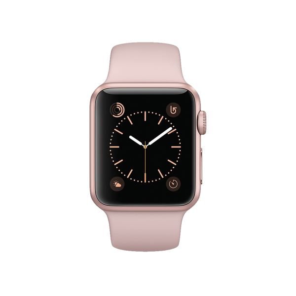 Refurbished Apple Watch Series 2 | 38mm | Aluminum Case Rose Gold | Pink Sport Band | GPS | WiFi