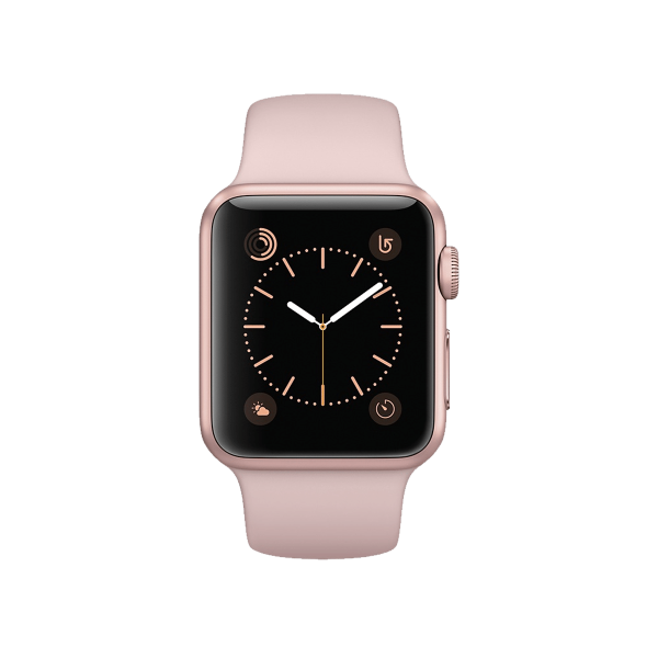 Refurbished Apple Watch Series 2 | 42mm | Aluminum Case Rose Gold | Pink Sport Band | GPS | WiFi