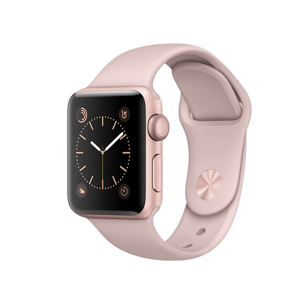 Refurbished Apple Watch Series 2 | 42mm | Aluminum Case Rose Gold | Pink Sport Band | GPS | WiFi