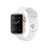 Refurbished Apple Watch Series 2 | 42mm | Aluminum Case Gold | White Sport Band | GPS | WiFi