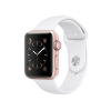 Refurbished Apple Watch Series 2 | 38mm | Aluminum Case Gold | White Sport Band | GPS | WiFi