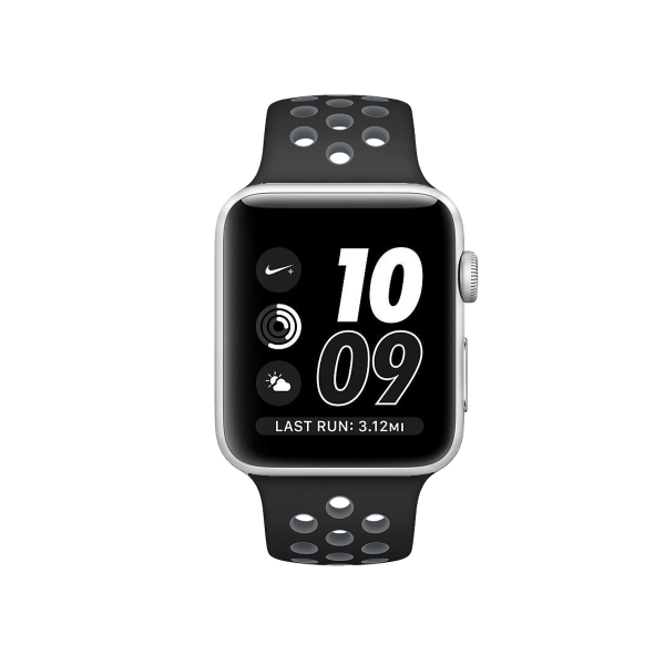 Refurbished Apple Watch Series 2 | 42mm | Aluminium Case Silver | Black Sport Band | Nike+ | GPS | WiFi