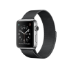 Refurbished Apple Watch Series 2 | 38mm | Stainless Steel Case Silver | Black Sport Band | GPS | WiFi