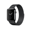 Refurbished Apple Watch Series 2 | 42mm | Stainless Steel Case Black | Black Sport Band | GPS | WiFi