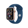 Refurbished Apple Watch Series 4 | 44mm | Aluminum Case Rose Gold | Blue Sport Band | GPS | WiFi