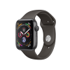 Refurbished Apple Watch Series 4 | 44mm | Aluminum Case Space Gray | Cocoa Sport Band | GPS | WiFi + 4G