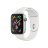 Refurbished Apple Watch Series 4 | 44mm | Aluminium Case Silver | White Sport Band | GPS | WiFi + 4G