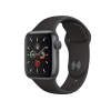 Apple Watch Series 5 | 40mm | Aluminium Case Spacegrijs | Zwart sportbandje | GPS | WiFi + 4G