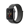 Refurbished Apple Watch Series 5 | 40mm | Aluminum Case Space Gray | Black Sport Loop | GPS | WiFi + 4G