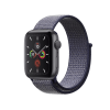 Refurbished Apple Watch Series 5 | 44mm | Aluminum Case Space Gray | Blue sport run | GPS | WiFi + 4G