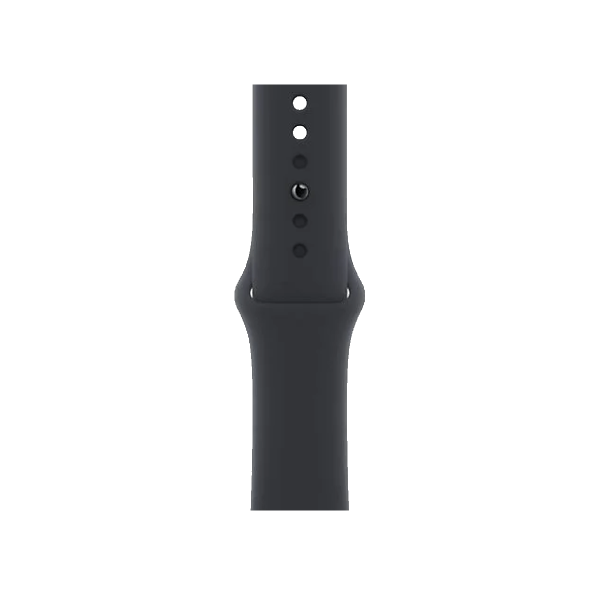 Refurbished Apple Watch Series 5 | 44mm | Titanium Case Silver | Black Sport band | GPS | WiFi + 4G