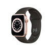 Refurbished Apple Watch Series 6 | 40mm | Aluminum Case Gold | Black Sport Band | GPS | WiFi