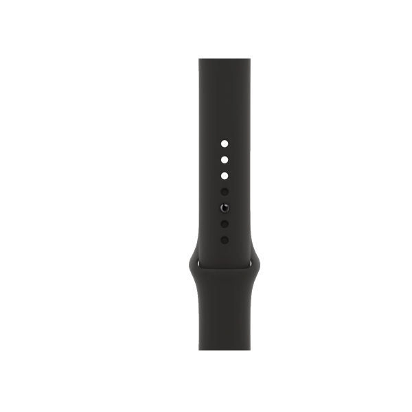 Refurbished Apple Watch Series 6 | 44mm | Aluminum Case Blue | Black Sport Band | GPS | WiFi + 4G