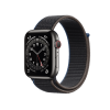 Refurbished Apple Watch Series 6 | 44mm | Stainless Steel Case Graphite | Charcoal Sport Loop | GPS | WiFi + 4G