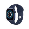 Refurbished Apple Watch Series 6 | 40mm | Aluminum Case Blue | Blue Sport Band | GPS | WiFi