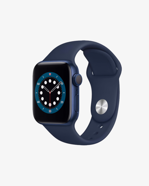 Refurbished Apple Watch Series 6 | 40mm | Aluminum Case Blue | Blue Sport Band | GPS | WiFi