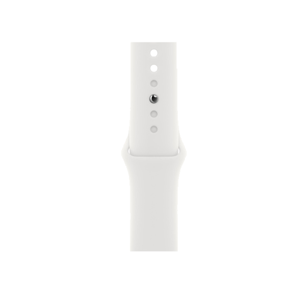 Refurbished Apple Watch Series 7 | 41mm | Aluminum Case Starlight White | White Sport Band | GPS | WiFi + 4G