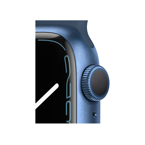 Refurbished Apple Watch Series 7 | 41mm | Aluminum Case Blue | Blue Sport Band | GPS | WiFi