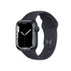 Refurbished Apple Watch Series 7 | 41mm | Aluminum Case Midnight Blue | Blue Sport Band | GPS | WiFi + 4G