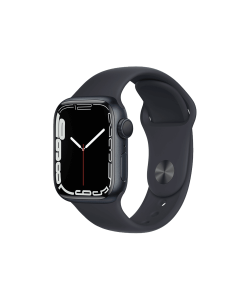Refurbished Apple Watch Series 7 | 41mm | Aluminum Case Midnight Blue | Blue Sport Band | GPS | WiFi