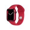 Apple Watch Series 7 | 41mm | Aluminium Case Rood | Rood sportbandje | GPS | WiFi
