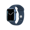 Refurbished Apple Watch Series 7 | 45mm | Aluminum Case Blue | Blue Sport Band | GPS | WiFi + 4G