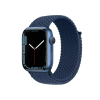 Refurbished Apple Watch Series 7 | 45mm | Aluminum Case Blue | Blue Braided Solo Loop | GPS | WiFi