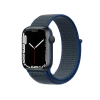 Refurbished Apple Watch Series 7 | 45mm | Aluminum Midnight Blue | Blue Sport Loop | GPS | WiFi + 4G