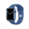 Apple Watch Series 7 | 45mm | Aluminium Case Blauw | Delft Blauw sportbandje | GPS | WiFi